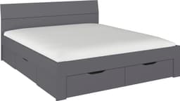 rauch FLEXX Bett mit Stauraum | Grau