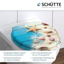 Schütte BEACH AND WOOD WC-Sitz | Mehrfarbig 5