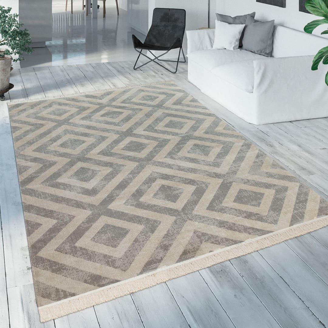 Paco Home Teppich Poco 821 | Grau