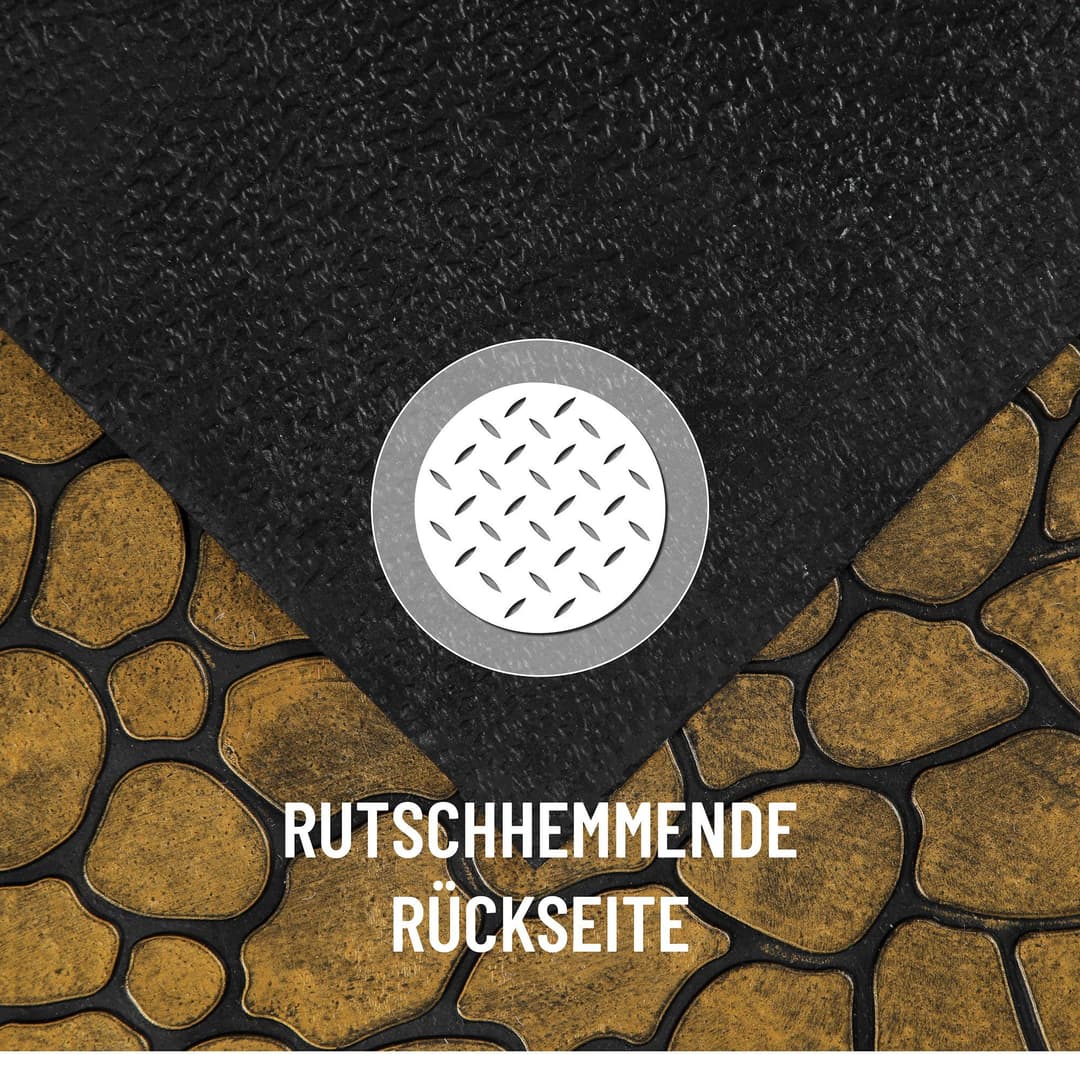 Wecon home Fußmatte Desert Pebble | Braun