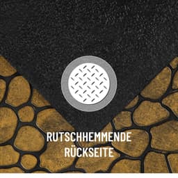 Wecon home Fußmatte Desert Pebble | Braun