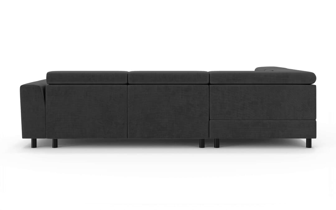 OTTO home Ecksofa AADEN Schlafsofa | Schwarz
