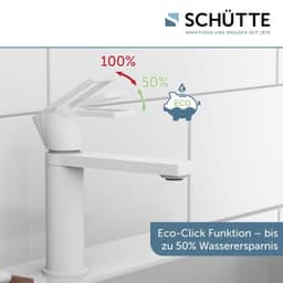 Schütte MANHATTAN Waschtischarmatur | Weiß
