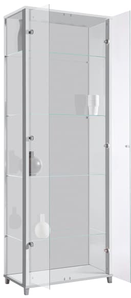 fif möbel Vitrine OPTIMA | Silber