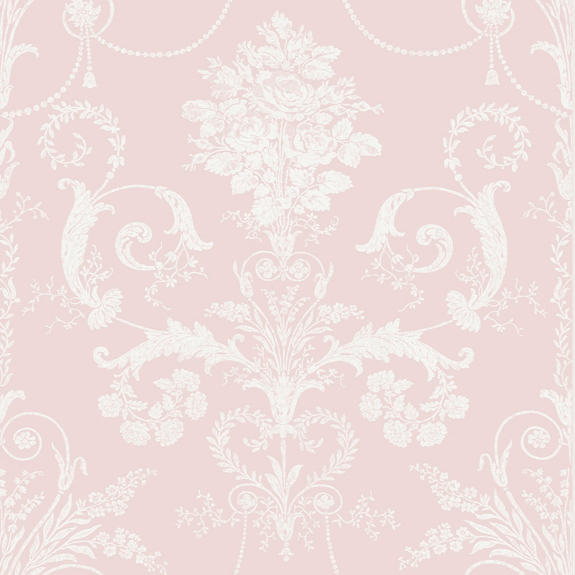 LAURA ASHLEY Vliestapete Josette | Lila