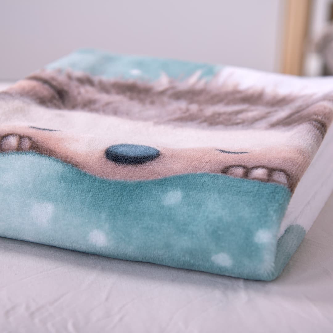 Babydecke babybest Kleiner Igel | Mehrfarbig