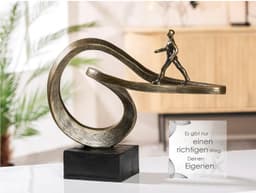 Casablanca by Gilde Dekofigur Skulptur "Path" | Bronze