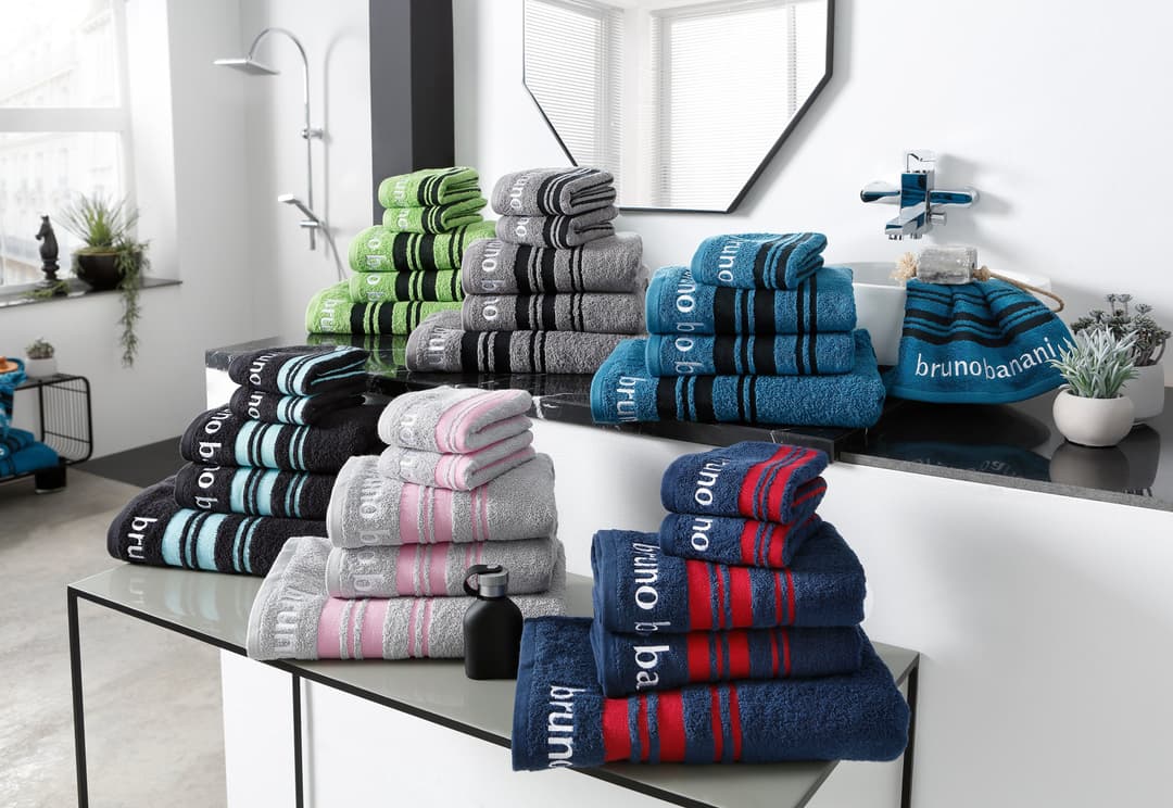 Bruno Banani Handtuch Set Daniel | Blau