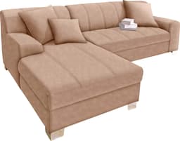 DOMO collection Ecksofa Turah | Beige