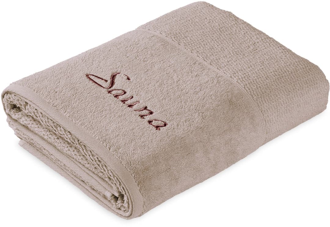 Möve for frottana Saunatuch Pearl | Beige