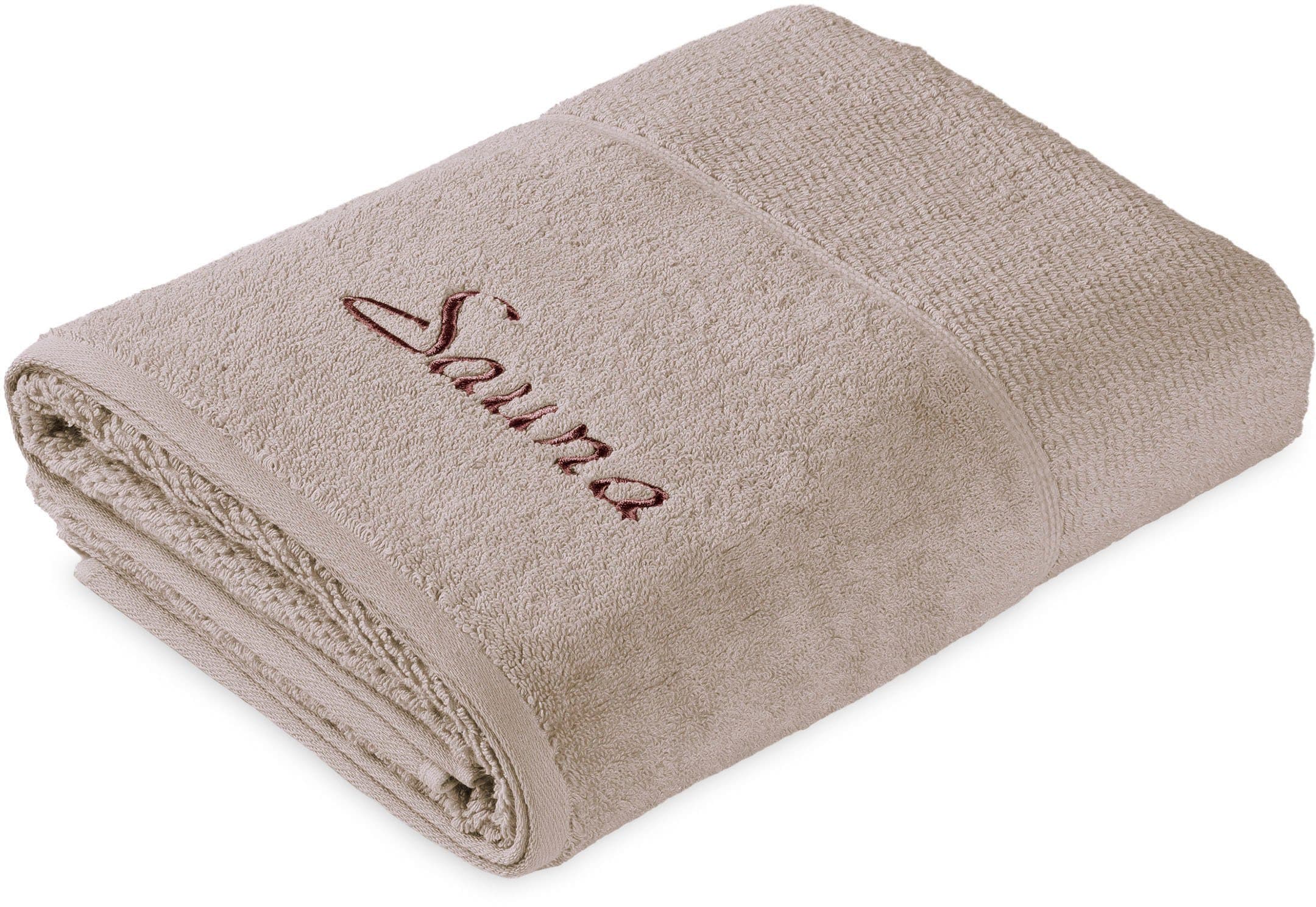 Möve for frottana Saunatuch Pearl | Beige