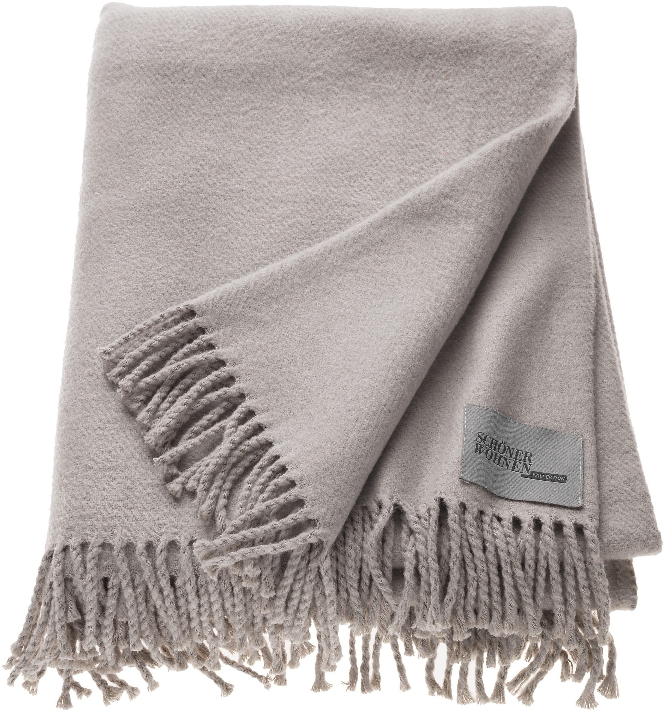 Wohndecke Basics | Grau