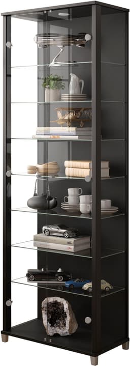 fif möbel Vitrine Optima | Schwarz