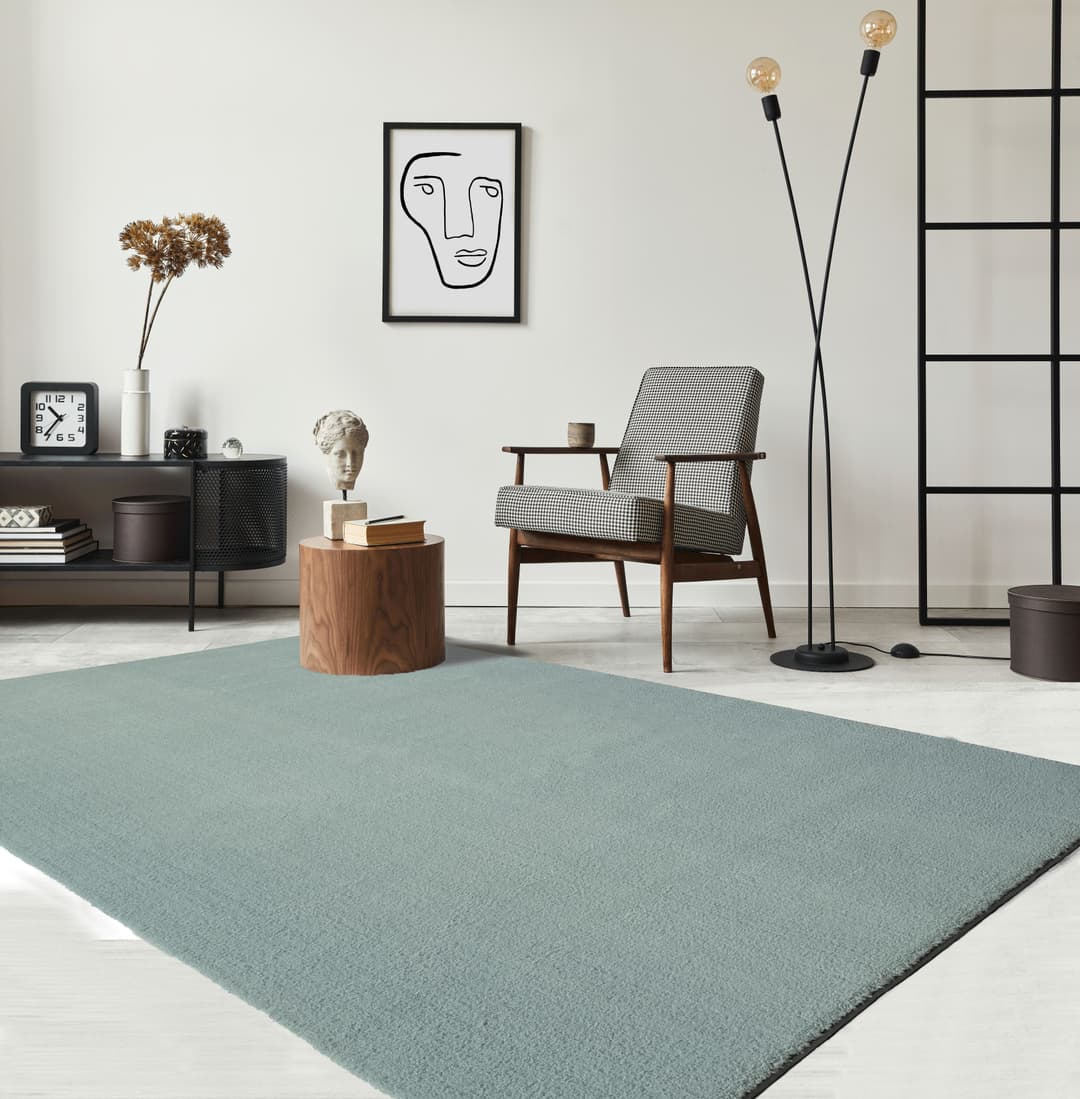 the carpet Teppich Relax | Blau