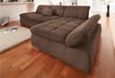 DOMO collection Ecksofa NMoric XXL | Braun 3