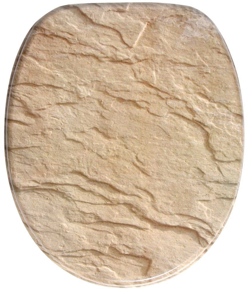 Sanilo WC-Sitz Sand Stone | Braun
