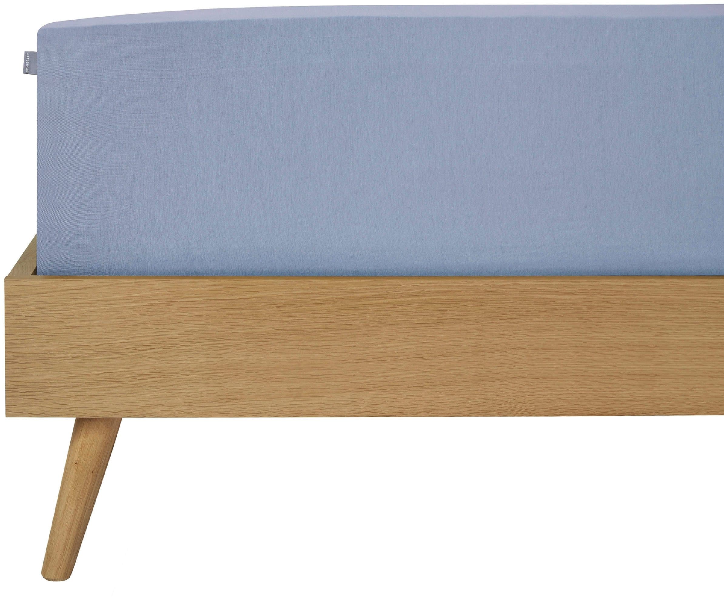 Schiesser Spannbettlaken Jessi | Lila