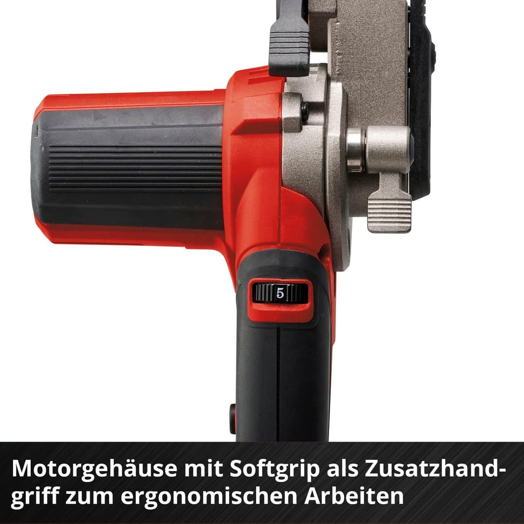 Einhell Akku-Bandfeile TE-BF 18 Li-solo | Rot