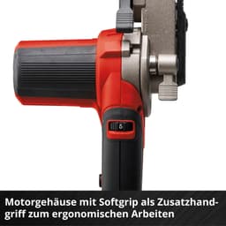 Einhell Akku-Bandfeile TE-BF 18 Li-solo | Rot