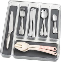 Wenko Besteckkasten 6er | Grau
