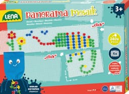 Lena Kreativset Mosaik Set Panorama XL transparent | Mehrfarbig