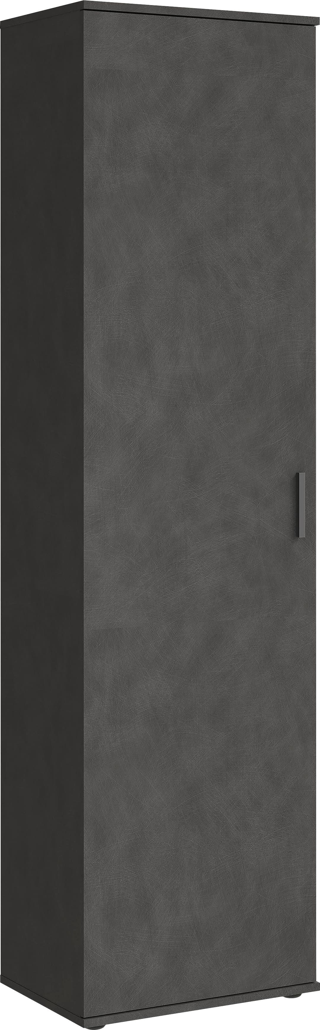 FMD Mehrzweckschrank Inca 1 | Schwarz
