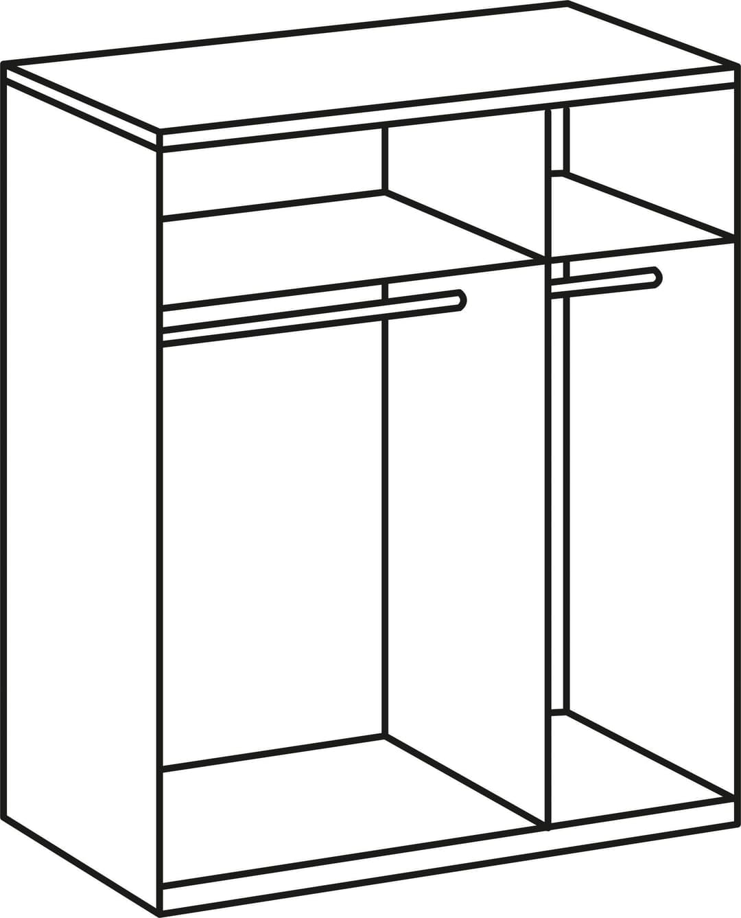 Wimex Kleiderschrank New York | Weiß