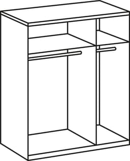 Wimex Kleiderschrank New York | Weiß