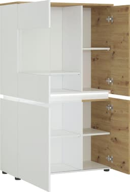 Home affaire Vitrine Luci | Holztöne