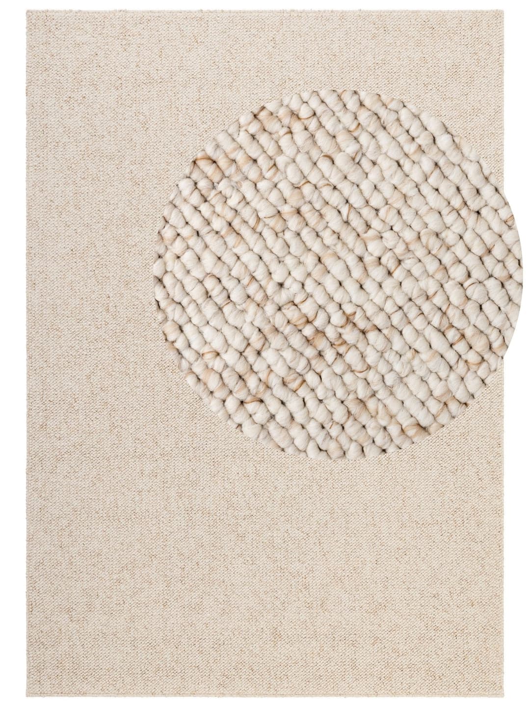 ELLE DECORATION Teppich Rocco | Beige