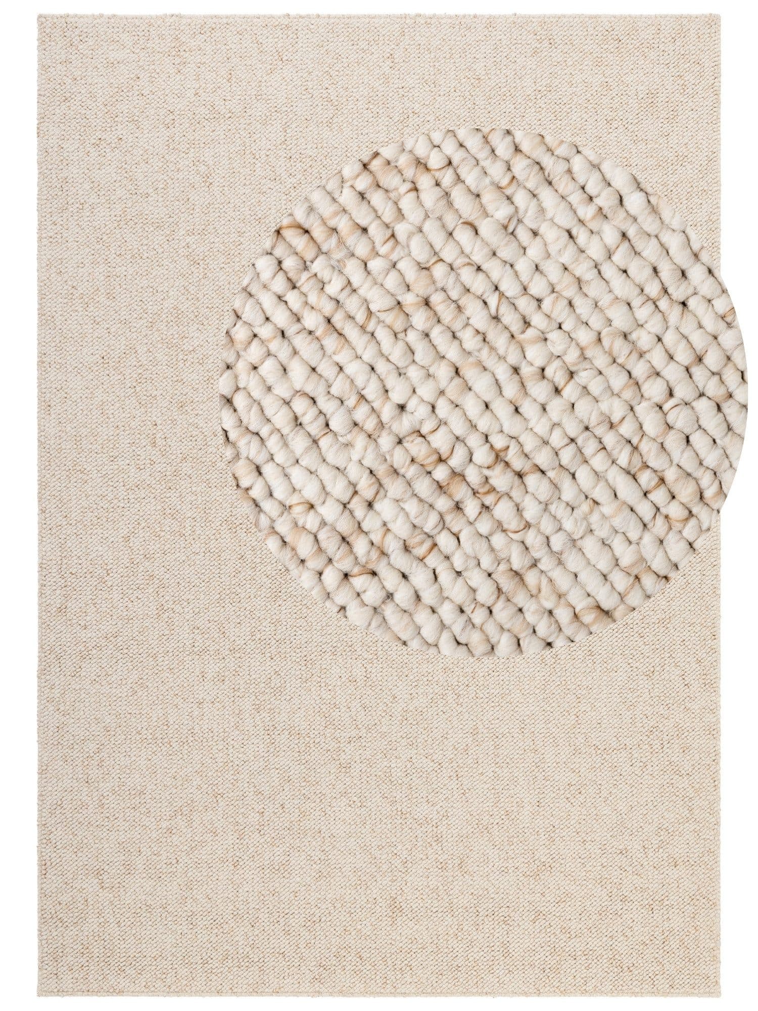 ELLE DECORATION Teppich Rocco | Beige