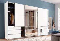 Wimex Schwebetürenschrank Level by fresh to go | Weiß
