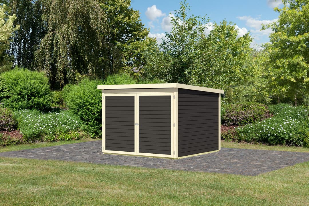 Karibu Fahrradbox Fahrradgarage 4 | Grau