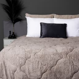 OTTO home Microfaserbettdecke Elvia | Beige