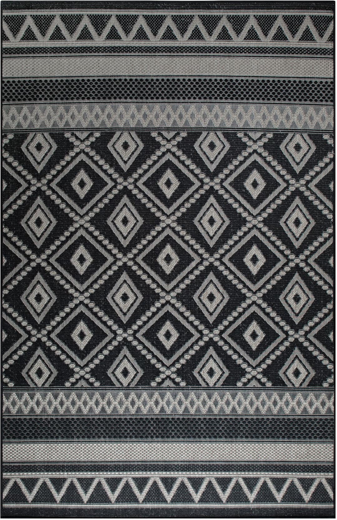 OTTO home Teppich Toronto | Schwarz