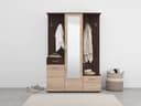 INOSIGN Kompaktgarderobe Martin | Holztöne