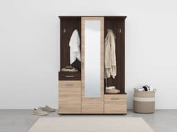 INOSIGN Kompaktgarderobe Martin | Holztöne