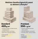 OTTO home Handtuch Set Vanessa | Grau 3