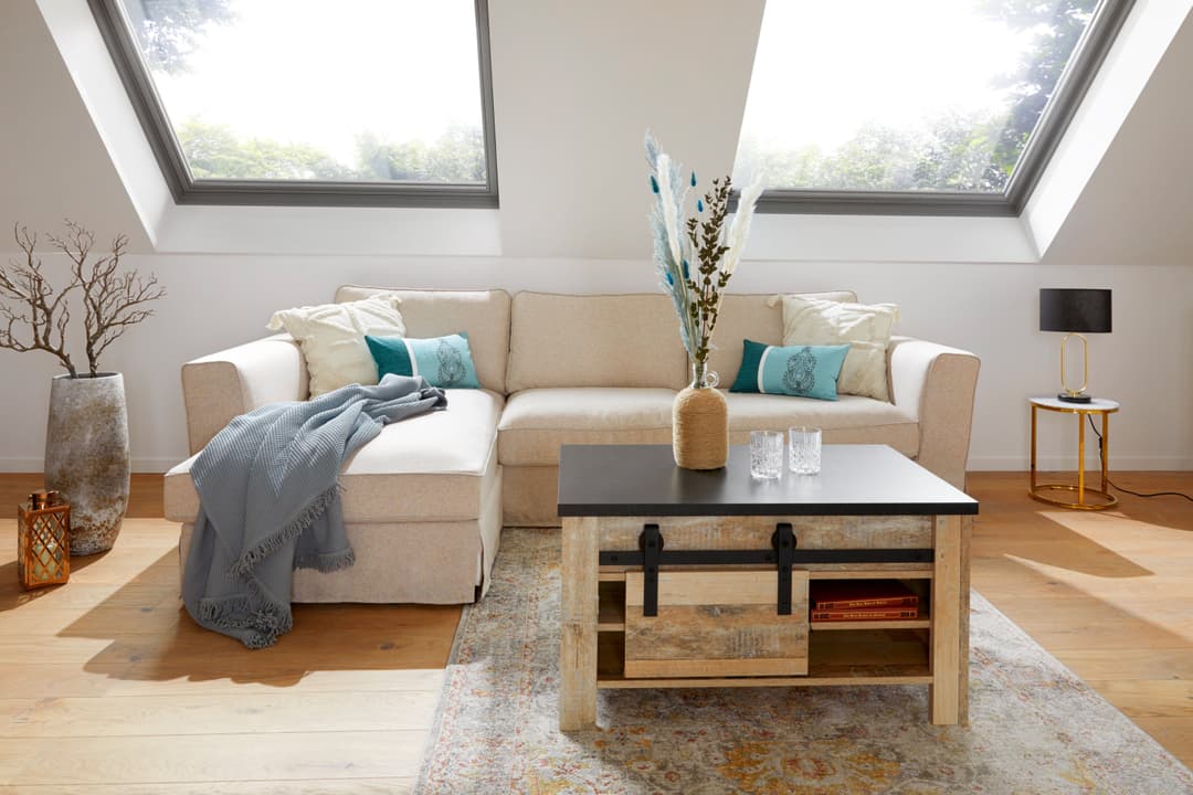 Home affaire Couchtisch SHERWOOD | Braun