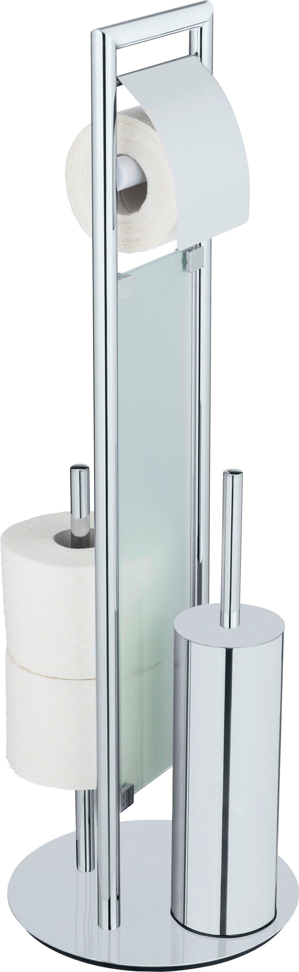WENKO WC-Garnitur Sulmona | Silber