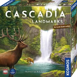 Kosmos Spiel Cascadia - Landmarks Erweiterung | Mehrfarbig