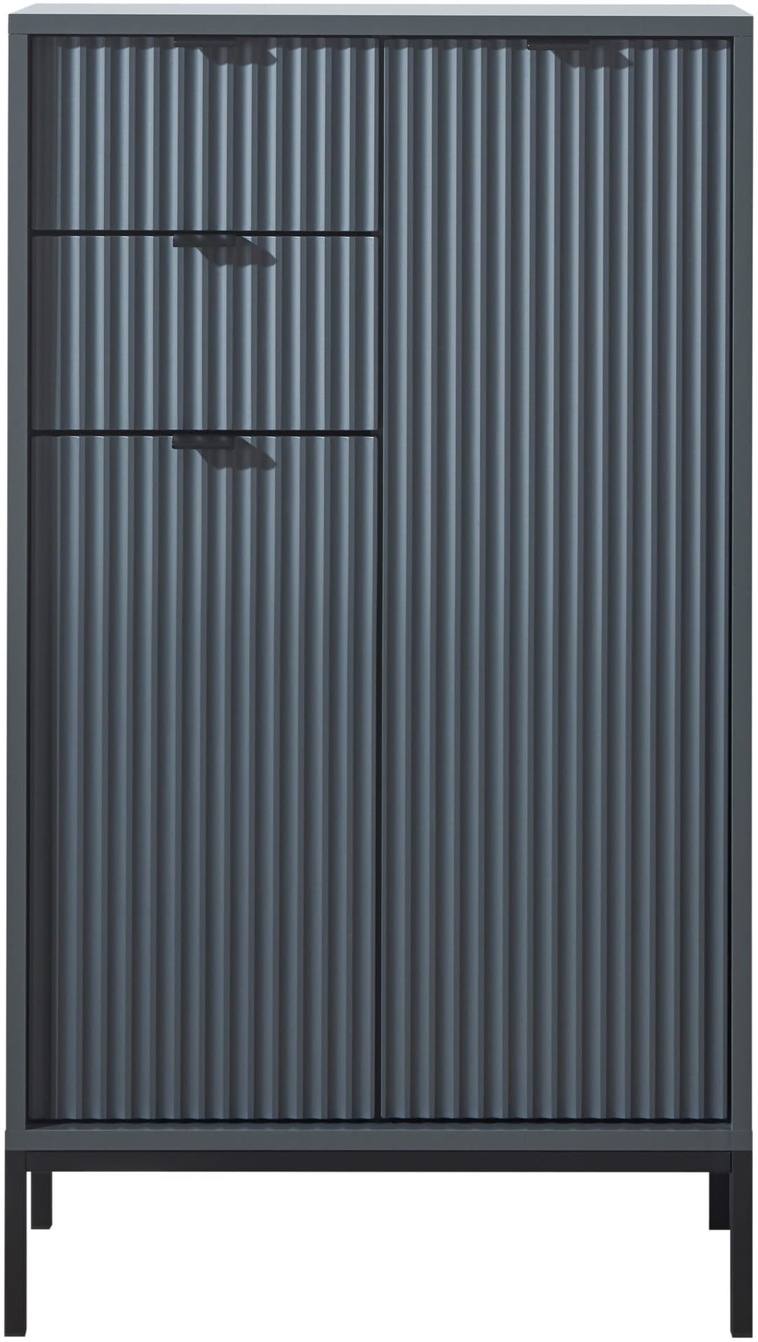 BASIC by Balculina Lucera Midischrank | Grau