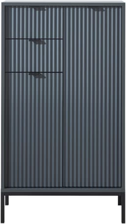 BASIC by Balculina Lucera Midischrank | Grau
