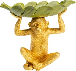 Kare Design Dekoschale Banana Leaf | Gold
