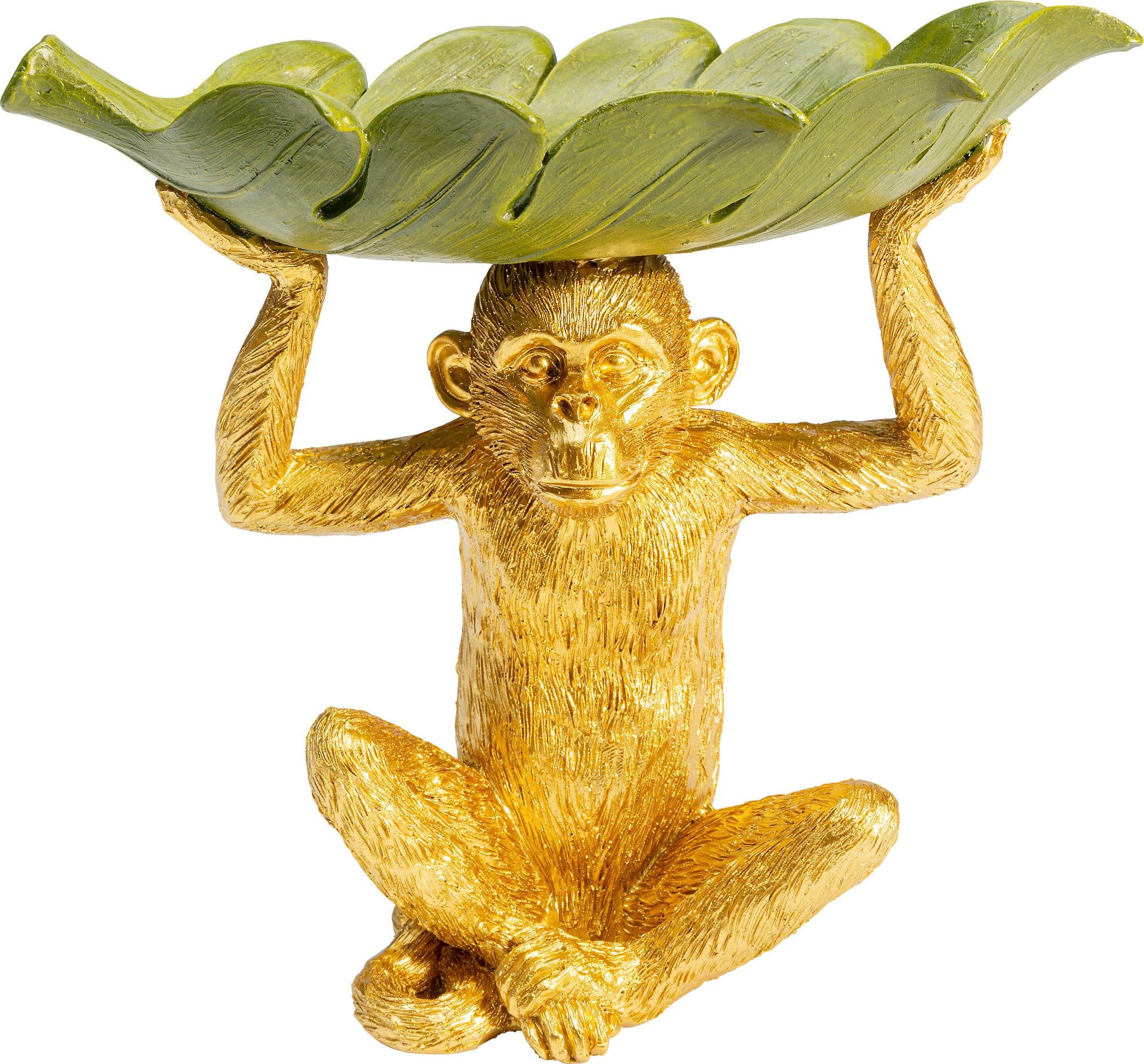 Kare Design Dekoschale Banana Leaf | Gold