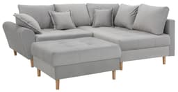 Home affaire Ecksofa Rice L-Form | Grau