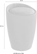 WENKO Hocker Candy | Grau 4