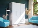 FORTE Kleiderschrank Jupiter | Mehrfarbig 5