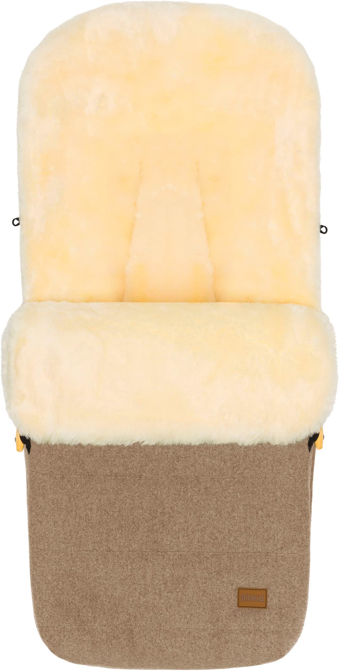 Fillikid Fußsack Bernina Wool | Braun