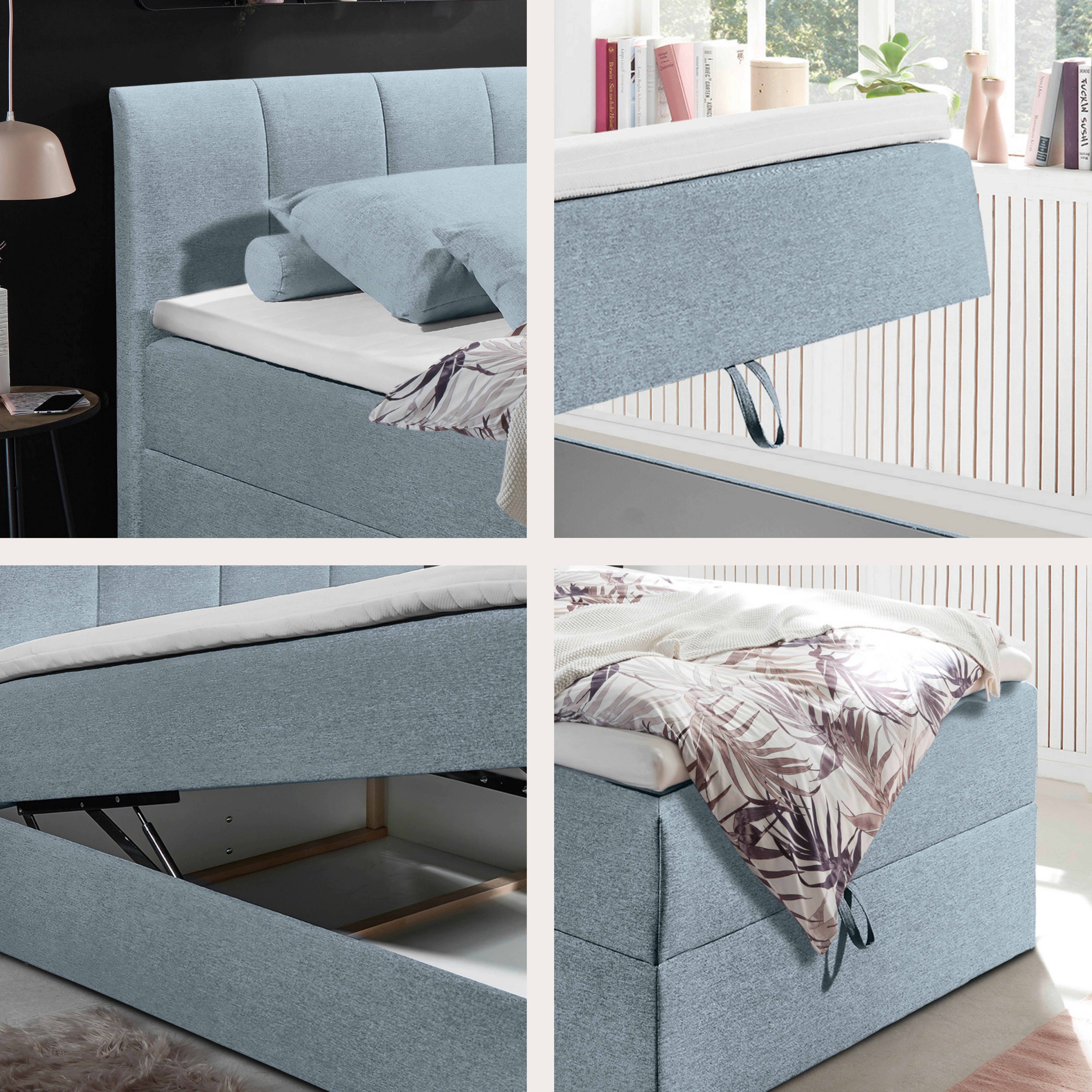 ED EXCITING DESIGN Boxbett "Granada" | Blau